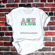 Load image into Gallery viewer, AKA | Ace | Deuce | Tre | Quad | Tail | Line Number Club Shirt