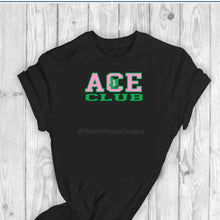 Load image into Gallery viewer, AKA | Ace | Deuce | Tre | Quad | Tail | Line Number Club Shirt