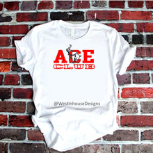 Load image into Gallery viewer, Delta | Ace | Deuce | Tre | Quad | Tail | DST | Line Number Club Shirt