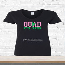 Load image into Gallery viewer, AKA | Ace | Deuce | Tre | Quad | Tail | Line Number Club Shirt
