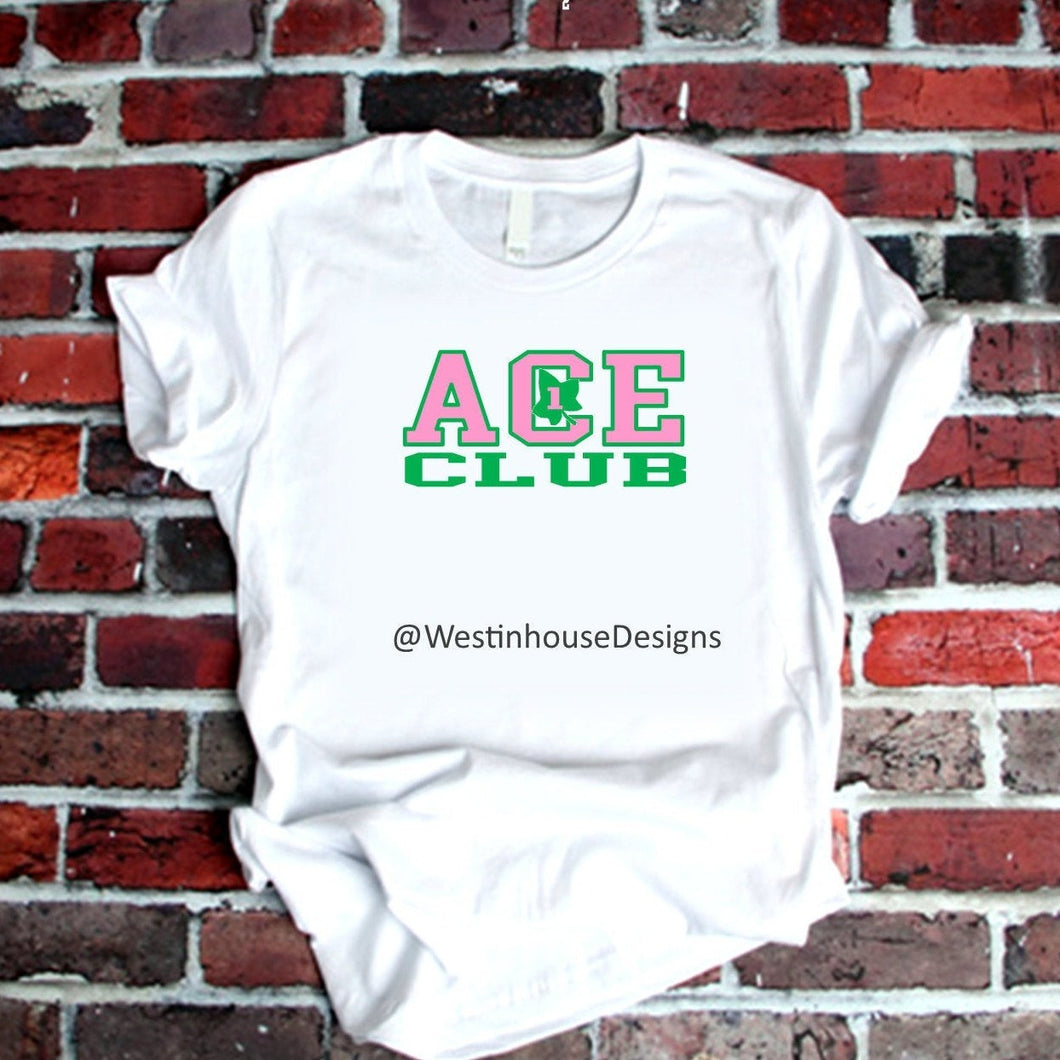 AKA | Ace | Deuce | Tre | Quad | Tail | Line Number Club Shirt